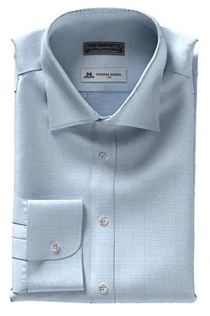 THOMAS MASON サックス グレンチェック(TMS86990)