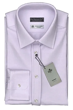 Thomas Mason Journey 80/2Ply Purple Oxford(NP-TMS87809)