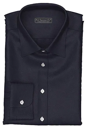 COMFORT-TRICOT ネイビー OX鹿の子　ニット(TY94451)