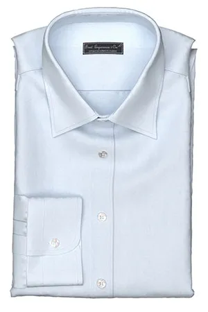 播州織100/2ply サックス ブロード(NP-94672kz)