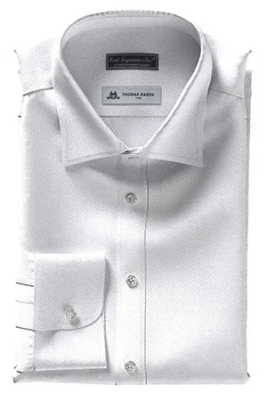 THOMAS MASON ホワイト ロイヤルツイル(TMS95442)