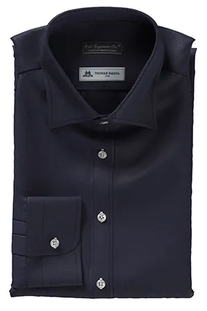 THOMAS MASON ネイビー ロイヤルツイル(TMS95448)