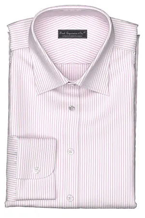 WRINKLE FREE TC ピンク ロンドンストライプ(TYTC96439)