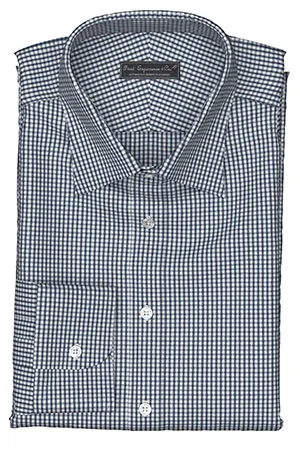 WRINKLE FREE TC ネイビー ギンガムチェック(TYTC964443)