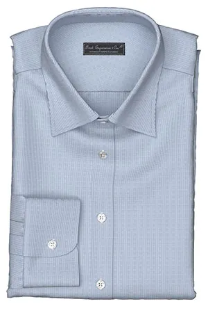 WRINKLE FREE TC ブルー マイクロチェック(TYTC96450)