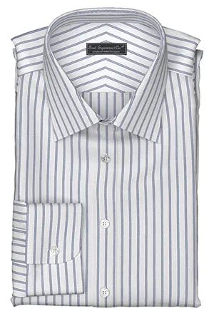 Cool Max Blue Double Stripe Lawn(PN-SW98585)