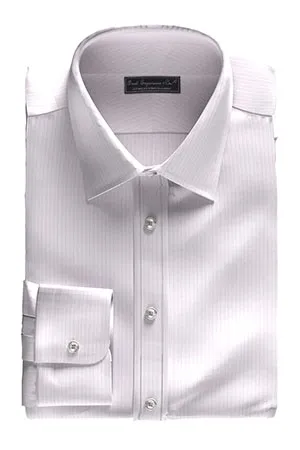 BASIC TC ピンク ドビー ストライプ (Y-100120)