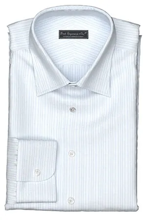 WRINKLE FREE TC サックス ドビーストライプ(Y100955)