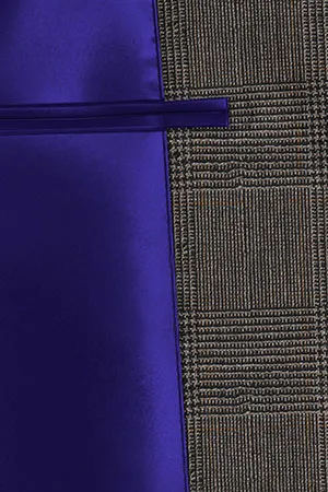 TAILORED WOOL ブラウン グレンチェック(MK102863)