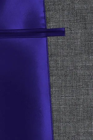 TAILORED WOOL ライトグレー無地(MK102844)