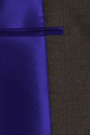 TAILORED WOOL ブラウン無地(MK102843)