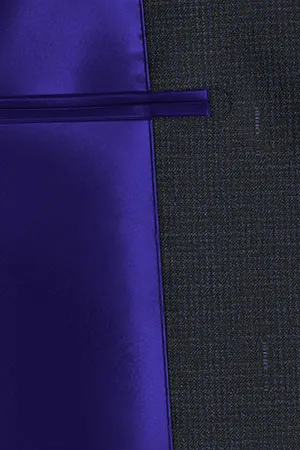 ACTIVE SUMMER COMFORT ネイビー マイクロチェック(MK102824)