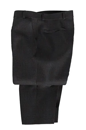 TAILORED WOOL ブラウン×ブルーウインドペン(MK102865)