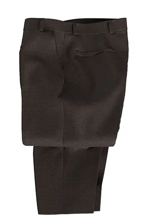 TAILORED WOOL ブラウン無地(MK102843)