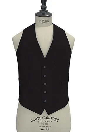 TAILORED WOOL ネイビーシャドーストライプ(MK102855)