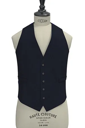 TAILORED WOOL ブライトネイビー無地(MK102847)