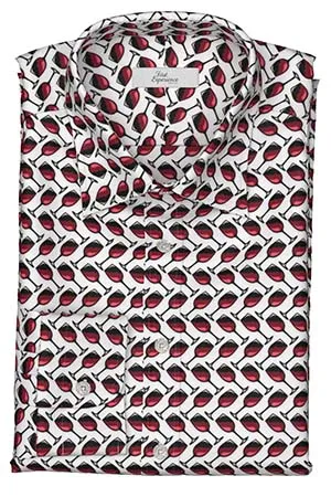 TEXTA ワイン柄プリント(Y103016)*NEW*