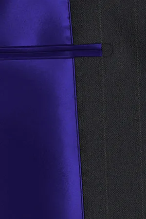 Loro Piana ネイビーピンストライプ(103034)