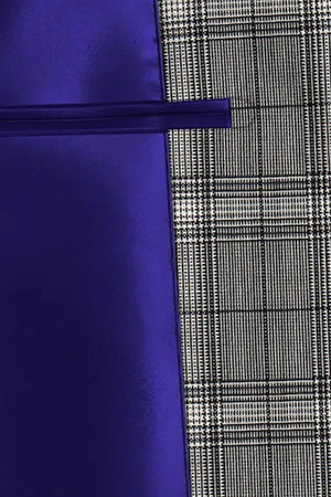 REDA Super120s グレー格子(103068)