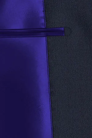 CHARLES CLAYTON ネイビーツイル(103089)