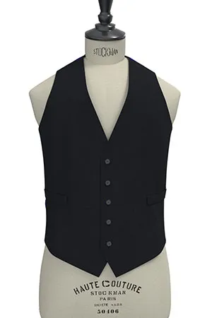 Loro Piana Super130s ネイビーバーズアイ(103036)