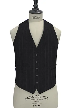 CALRO BARBERA グレーピンストライプ(103086)