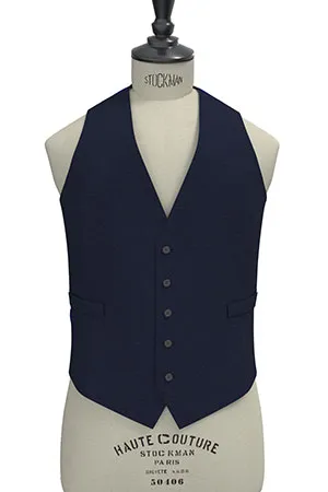 CHARLES CLAYTON ネイビー小紋柄(103091)