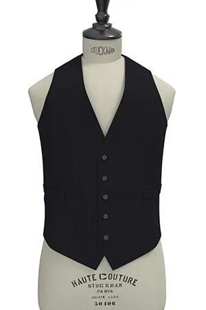 BASIC STRECH Super110s ネイビーシャドーストライプ(103147)