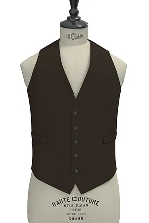 BASIC STRECH ブラウン無地(103158)