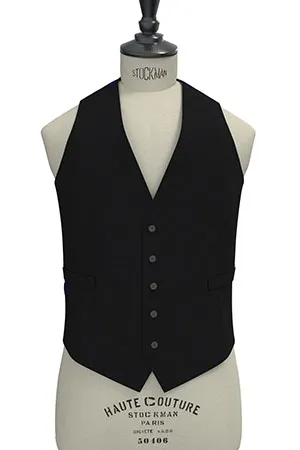 BASIC STRECH ブラック無地(103174)