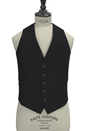 BASIC STRECH ダークチャコールストライプ(103188)