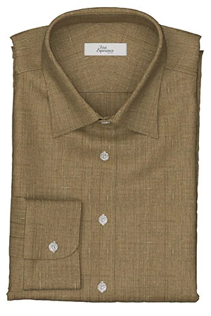 HUDDERS FIELD Rugby Tropical カーキ リネン (103287)