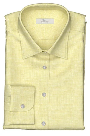 HUDDERS FIELD Rugby Shirting イエローリネン (103301)