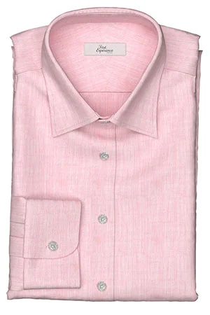 HUDDERS FIELD Rugby Shirting ピンクリネン (103302)