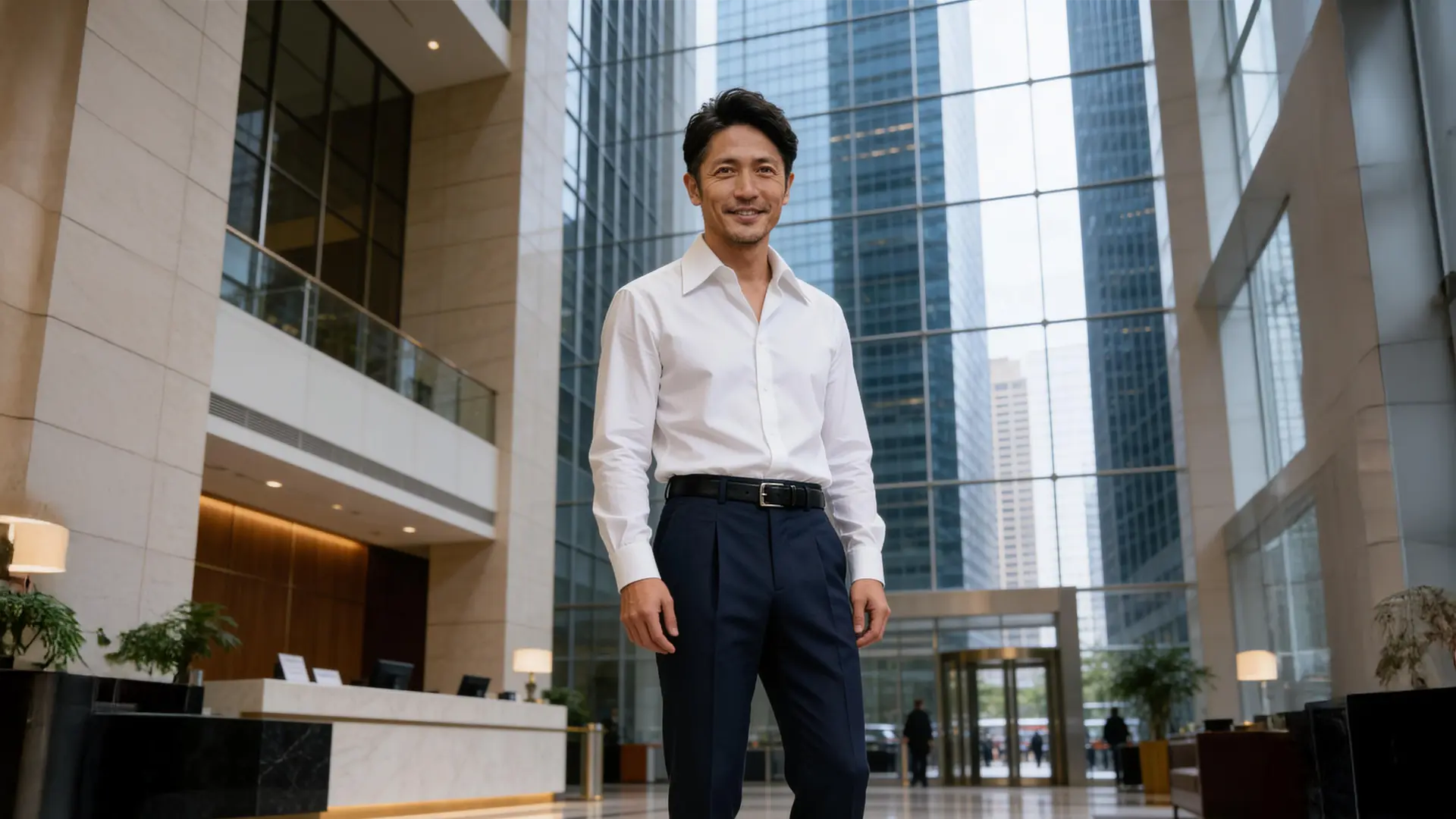 白シャツ、だけどタダモノじゃないパフォーマンスＴＣシャツ