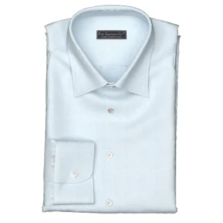 WRINKLE FREE TC サックス シャンブレー(Y100936)