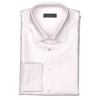 WRINKLE FREE TC ピンク シャンブレー(Y100939)