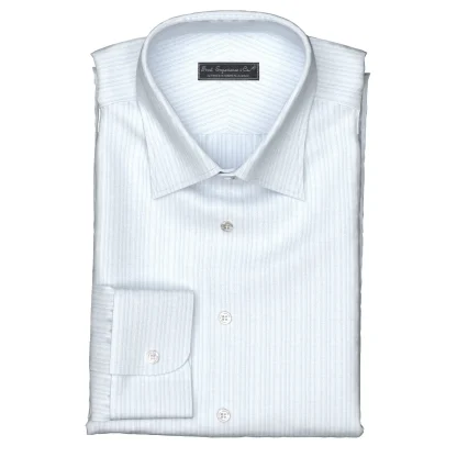 WRINKLE FREE TC サックス ドビーストライプ(Y100955)