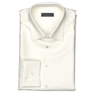 WRINKLE FREE TC イエロー ドビーブロックチェック(Y100959)