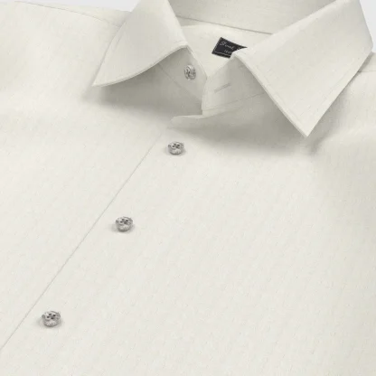 WRINKLE FREE TC イエロー ドビーブロックチェック(Y100959) - 画像 (3)