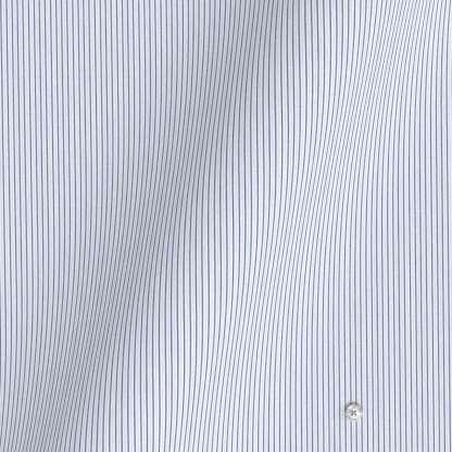 WRINKLE FREE TC ネイビー オルタネイトストライプ(Y100979) - 画像 (2)