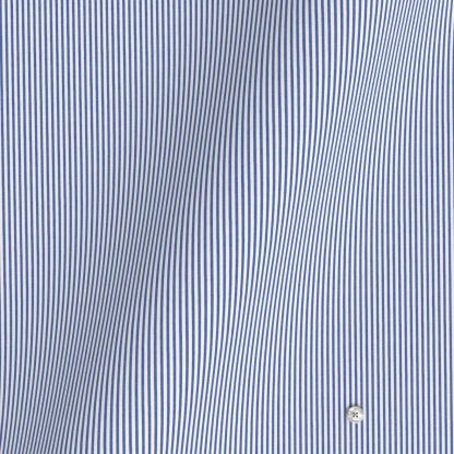 WRINKLE FREE TC ネイビー ロンドンストライプ(Y100981) - 画像 (2)