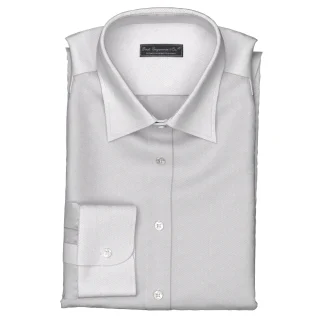 Wrinkle Free グレー ツイル(TY92388)