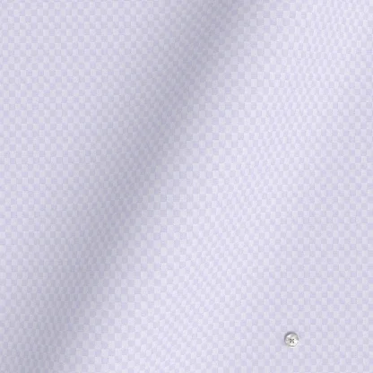Wrinkle Free ラベンダー ドビーチェッカー(TY92393) - 画像 (3)