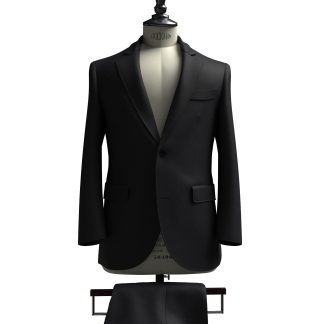 SUPER BLACK FORMAL SUIT