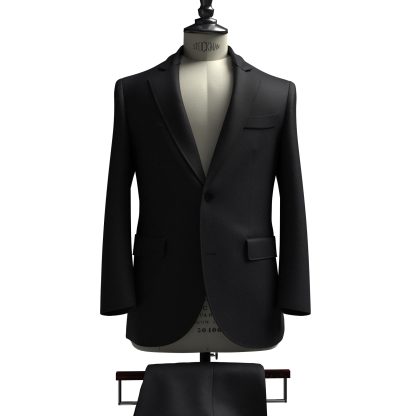 SUPER BLACK FORMAL SUIT