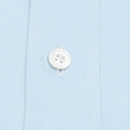 SAX BLUE BROAD CLOTH OVERSIZE SHIRT/サックス ブロード オーバーシャツ (M900001) - 画像 (6)