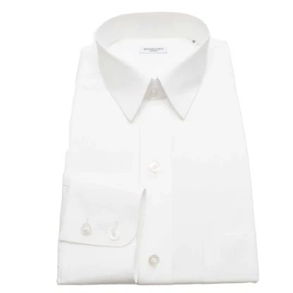 WHITE BROAD CLOTH OVERSIZE SHIRT/ホワイト ブロード オーバーシャツ (M900002) - 画像 (3)