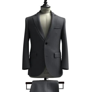 CORDURA グレーメランジ ストレッチ ツイル(AK102732)